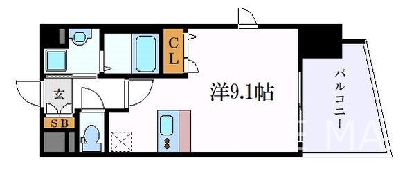 プレサンス金山グリーンパークスの物件間取画像